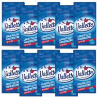 Chusteczki Kosmetyczne - CHUSTECZKI HIGIENICZNE VALLETTO 3W 10X10 BOX, Valletto