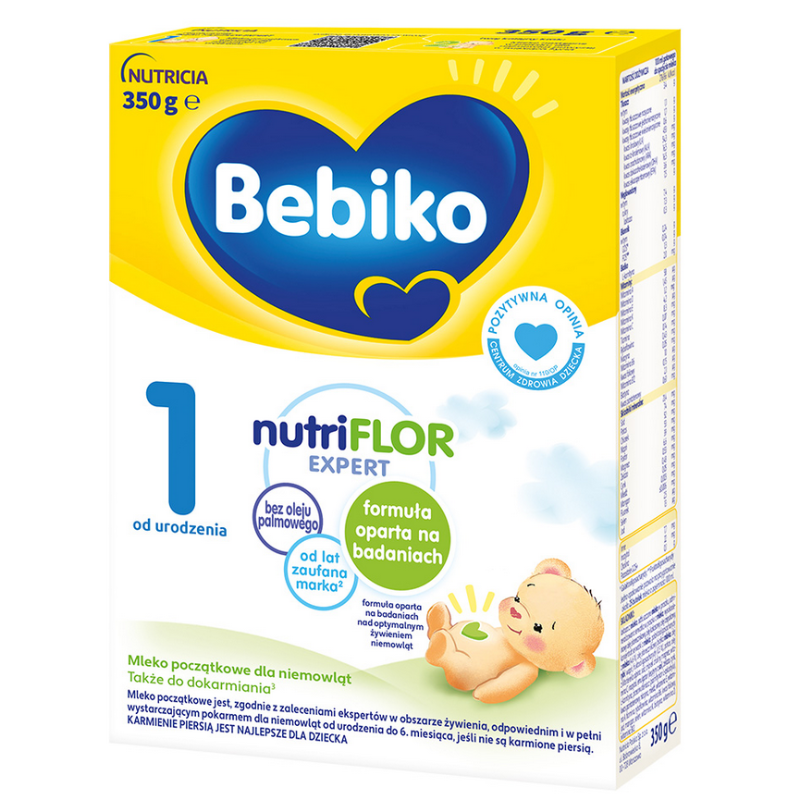 1x BEBIKO 1 Mleko Początkowe Dla Niemowląt 600g