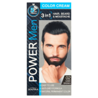 Joanna Farby - 02 Power Men Color Cream Dark Brown
