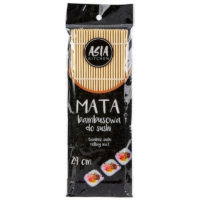 Asia Kitchen - Mata bambusowa cienka 24 x 24cm