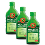 Trany Norweskie, 250ml, Moller's - Jabłkowy, 3 szt.
