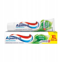 Szczoteczki, Pasty i Nici Dentystyczne - Aquafresh Pasta 100ml Mild and mint