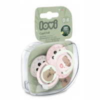 Smoczek Uspokajający Lovi Prime - 0-6m, CapiChill Girl