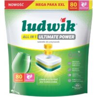 Ludwik do zmywarki, do zmywarek - Tabletki do zmywarek 80 szt. GRAPEFRUIT