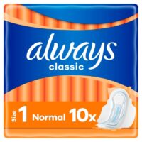 Always – podpaski - Classic Normal skrzydełka 10szt.