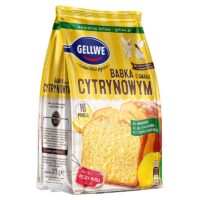 Gellwe – ciasta, desery do zrobienia - BABKA O SMAKU CYTRYNOWYM TOREBKA 375G