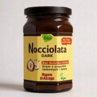 Mixitella Krem z Orzechów Laskowych z Piemontu, 200g, MIXIT, Nutella, RdA Nocciolata - Crunchy BIO krem z orzechów laskowych i kakao 250g