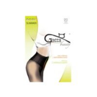 Gatta- rajstopy czarne cienkie - BODY SLIMMER 20 DEN Nero 4-L