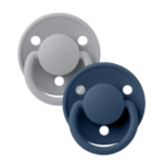 Smoczki De Lux, 2pak, 0-36m, Bibs - CLOUD & STEEL BLUE, 0-36 m