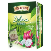 Herbapol, Big-Active – Herbata zielona - Z Pitają i Miętą 20szt