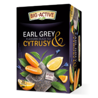 Big Active Herbata czarna - Earl Grey i cytrusy 20 sasz.