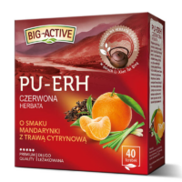 Big-Active (Herbapol) Herbata owocowa - Czerwona o smaku mandarynki z trawą cytrynową 40szt