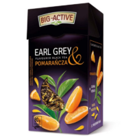 Big Active Herbata czarna - Earl Grey i Pomarańcza (liściasta) 80g