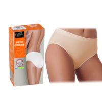 GATTA - Majtki - Bikini Queenie XL- NATURAL