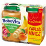 2-pack Morele, Banany i Jabłka 2x190g 6m+