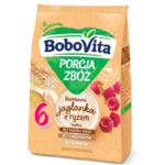 BoboVita Kaszki - Bezmleczna Jaglano - Ryżowa Malina