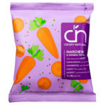 Suszone Zdrowe Przekąski Chipsy Warzywne, Crispy Natural - Suszona Marchew o Smaku Tajskim