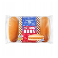 Dan Cake- bułki - Hot Dog Buns 250g (x4)