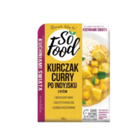 So Food- Dania gotowe - Kurczak curry po indyjsku z ryżem 330g