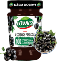 Łowicz Dżemy - Dżem z Czarnej Porzeczki 280g