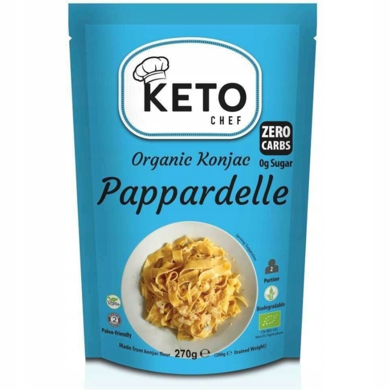 Ekologiczny makaron konjac pappardelle 270g
