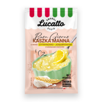 Bakalland BA!, Lucatto - Owsianka - Kasza Manna Jogurt Cytryna 48g