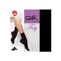 Gatta- skarpetki - FAY microfibra 40 DEN Nero