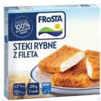 FROSTA -paluszki rybne , ryby - Steki Rybne z fileta 250g