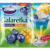 Gellwe – galaretka, galeretki - DUO 75G BORÓWKA-MANGO