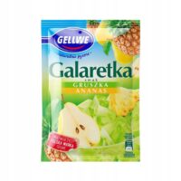 Gellwe – galaretka, galeretki - GRUSZKA ANANAS 72G