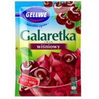 Gellwe – galaretka, galeretki - WIŚNIOWA 72G