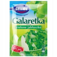Gellwe – galaretka, galeretki - ZIELONE JABŁUSZKO 72G
