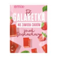 Emix – galaretka, galaretki - Truskawkowa FIT (bez cukru) 25g