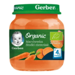 Dania i Desery Słoiczki Gerber - Organic Marchewka Słodki Ziemniak 125g