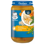 Dania i Desery Słoiczki Gerber - Warzywa z Kurczakiem i Kaszą 250g
