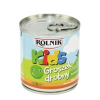Rolnik – warzywa konserwowe - Groszek Konserwowy Drobny 200 g Kids