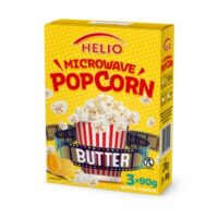 Helio – popcorn - maślany trójpak 100gx3