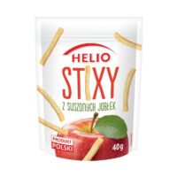 Helio – suszone owoce, daktyle - STIXY z suszonych jabłek 40 g