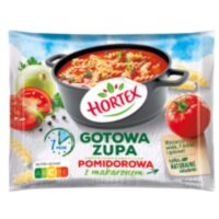 Hortex – zupy mrożone - POMIDOROWA Z MAKARONEM 350G