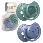Smoczki Dynamiczne Silikonowe, 2szt., Lovi - Hey Boy, 0-3m