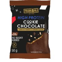 Frank Oli – ciastka - Chocolate Crunchy Peanuts Caramel Flavor 50G