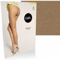 GATTA - HOLLY - Rajstopy damskie Stretch 8 DEN 3-M GOLDEN