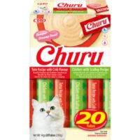 INABA Churu - Przysmaki dla kota - Przysmak Miks z Owocami Morza 20x14g