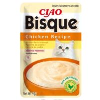 INABA Churu - Mokra karma dla kota - Gęsta, kremowa zupa z kurczakiem 40g