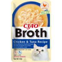 INABA Churu - Mokra karma dla kota - Zupka Kurczak z Tuńczykiem 40g