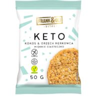 Frank Oli – ciastka KETO - Ciastko z kokosem oraz dodatkiem orzechów nerkowca 50g