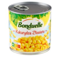 BONDUELLE –Warzywa konserwowe - KUKURYDZA ZŁOCISTA 340G