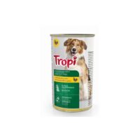 Tropi – karma dla psa - Karma mokra dla psa z drobiem w sosie 415g