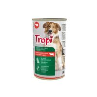 Tropi – karma dla psa - Karma mokra dla psa z wołowiną w sosie 1250g