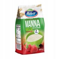 Melvit-kasza - Kasza manna błyskawiczna truskawkowa 400g